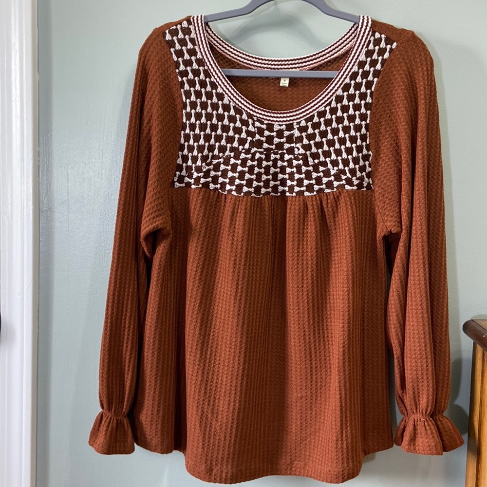 Kori America Women’s Long Sleeve Top Size Small #242